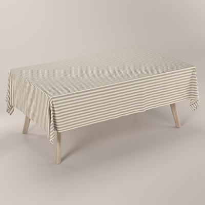 Rechteckige Tischdecke von der Kollektion Quadro, Stoff: 136-12
