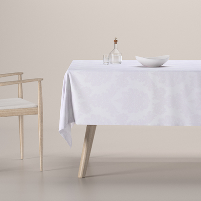 Rektangulær bordduk fra kolleksjonen Damasco, Stoffets bredde: 613-00