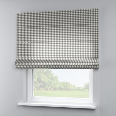 Foldegardin Capri fra kollektionen Quadro, Stof: 136-11