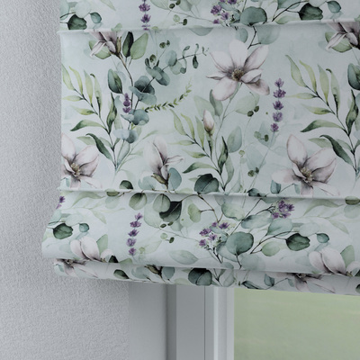 Roleta rzymska Capri w kolekcji Flowers, tkanina: 143-66
