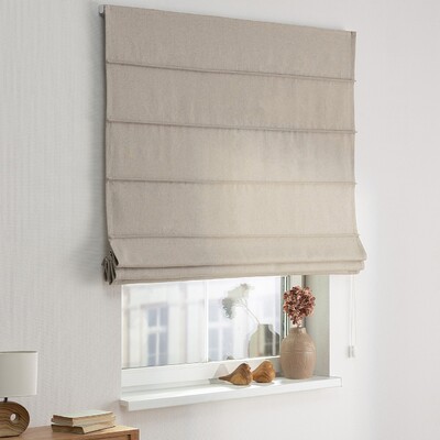 Hissgardin Capri utan kappa i kollektionen Hemp Blend, Tyg: 159-32