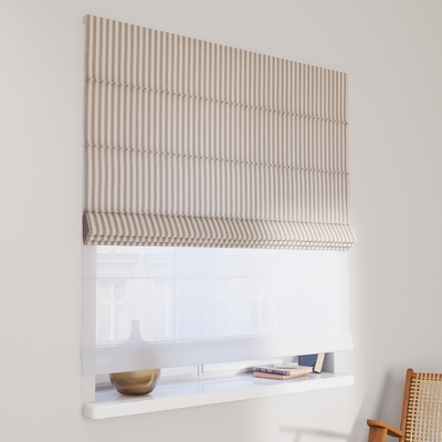 Foldegardin Duo med voile
