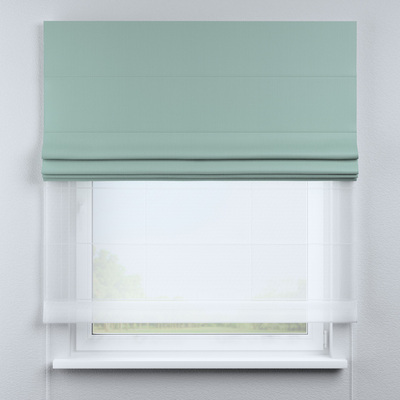 Double layered Roman blind DUO in collection Dimout, fabric: 269-77