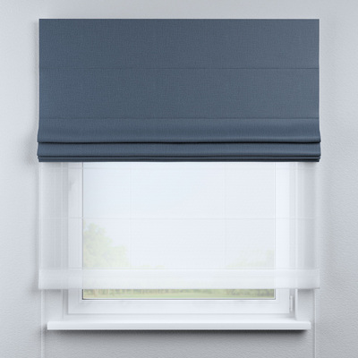 Double layered Roman blind DUO in collection Dimout, fabric: 269-85