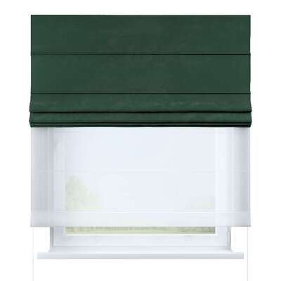 Foldegardin Duo med voile fra kollektionen Velvet, Stof: 704-25