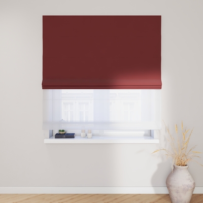 Duo med ensfarvet voile