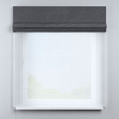 Double layered Roman blind DUO in collection Velvet, fabric: 704-12