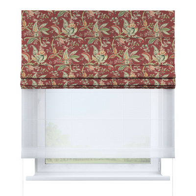 Vouwgordijn Duo van de collectie Gardenia, Stof: 142-12