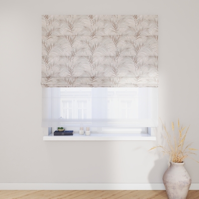 Vouwgordijn Duo van de collectie Gardenia, Stof: 142-14