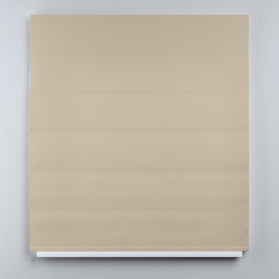 Voile and fabric roman blind (DUO II) in collection Cotton Story, fabric: 702-47