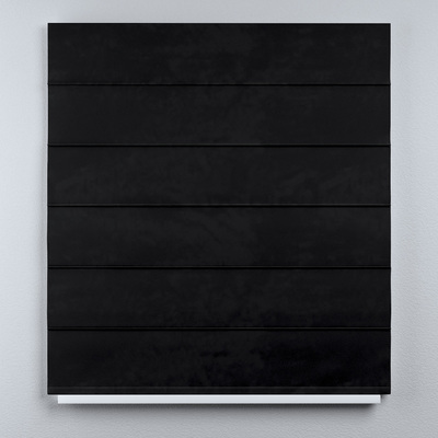 Voile and fabric roman blind (DUO II) in collection Posh Velvet, fabric: 704-17