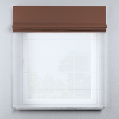 Voile and fabric roman blind (DUO II) in collection Happiness, fabric: 133-09