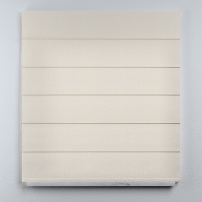 Voile and fabric roman blind (DUO II) in collection Happiness, fabric: 133-65