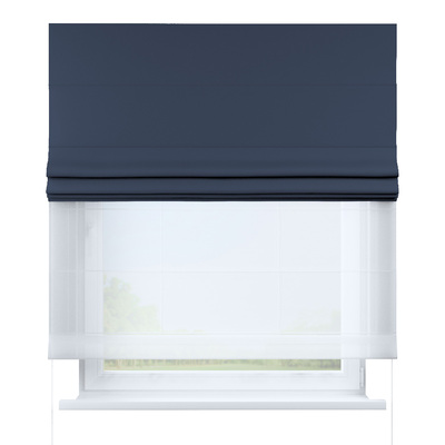 Roleta rzymska dzień noc Duo w kolekcji Blackout Semi (Dimout), tkanina: 269-59