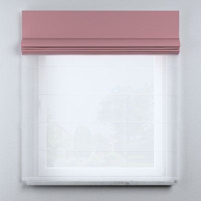 Voile and fabric roman blind (DUO II) in collection Happiness, fabric: 133-62