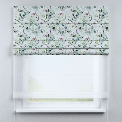 Roleta rzymska dzień noc Duo w kolekcji Flowers, tkanina: 143-66