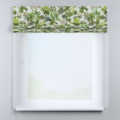 Roleta rzymska dzień noc Duo w kolekcji Flowers, tkanina: 143-69