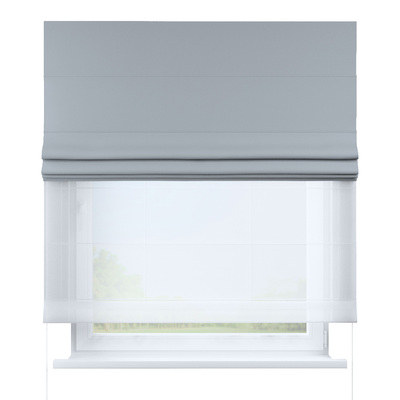 Roleta rzymska dzień noc Duo w kolekcji Blackout Semi (Dimout), tkanina: 269-56