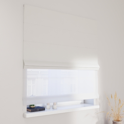 Double layered Roman blind DUO