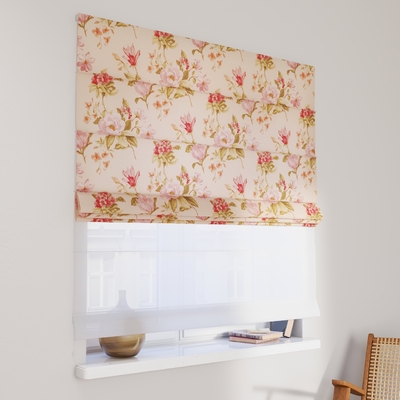 Duo med ensfarvet voile