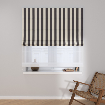 Foldegardin Duo med voile fra kollektionen Quadro, Stof: 143-92