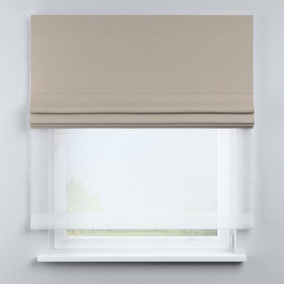 Roleta rzymska dzień noc Duo w kolekcji Blackout Soft, tkanina: 269-21