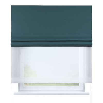 Roleta rzymska dzień noc Duo w kolekcji Blackout Soft, tkanina: 269-24