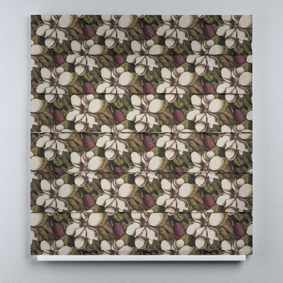 Foldegardin Duo med voile fra kollektionen Gardenia, Stof: 144-24