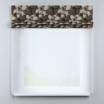 Foldegardin Duo med voile fra kollektionen Gardenia, Stof: 144-24