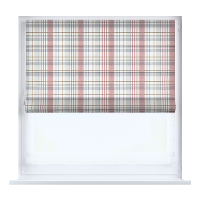 Foldegardin Duo med voile fra kollektionen Scotti, Stof: 144-46