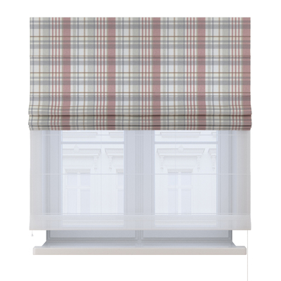 Foldegardin Duo med voile fra kollektionen Scotti, Stof: 144-46