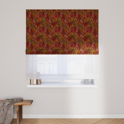 Double layered Roman blind DUO in collection Intenso Premium, fabric: 144-19