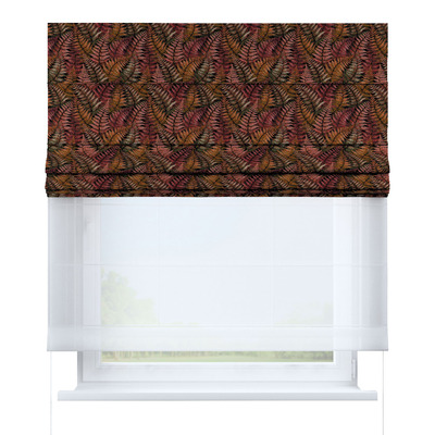 Double layered Roman blind DUO in collection Intenso Premium, fabric: 144-19