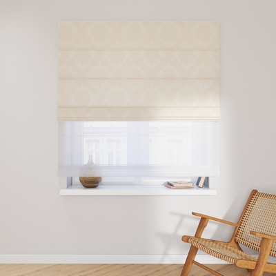 Duo med ensfarvet voile