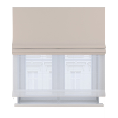 Foldegardin Duo med voile fra kollektionen Blackout 280, Stof: 269-40