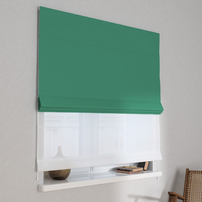 Duo med ensfarvet voile