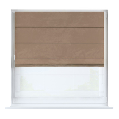 Double layered Roman blind DUO in collection Velvet, fabric: 704-35