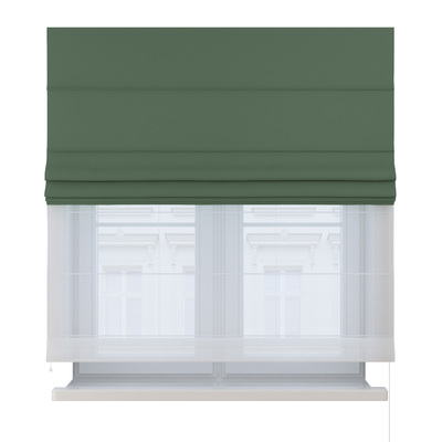Foldegardin Duo med voile fra kollektionen Crema, Stof: 144-71