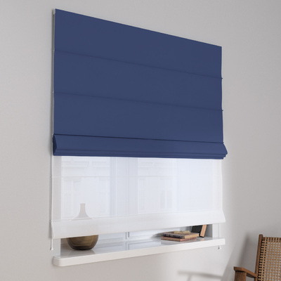 Double layered Roman blind DUO