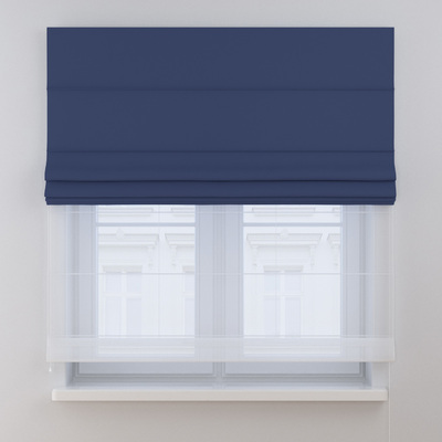 Foldegardin Duo med voile fra kollektionen Crema, Stof: 144-74