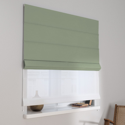 Double layered Roman blind DUO