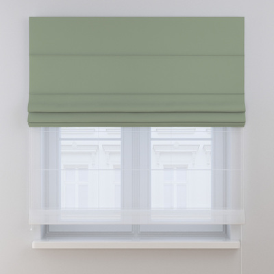 Double layered Roman blind DUO in collection Crema, fabric: 144-68