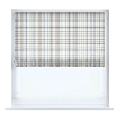 Double layered Roman blind DUO in collection Scotti, fabric: 144-48