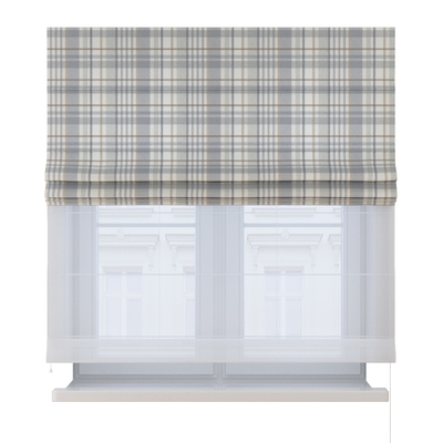 Double layered Roman blind DUO in collection Scotti, fabric: 144-48