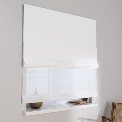 Foldegardin Duo med voile