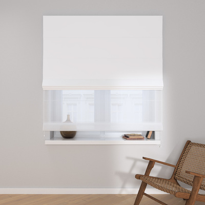 Foldegardin Duo med voile fra kollektionen Blackout FR Premium, Stof: 269-26