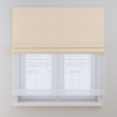 Double layered Roman blind DUO in collection Blackout FR Premium, fabric: 269-27