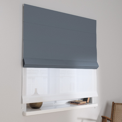 Double layered Roman blind DUO