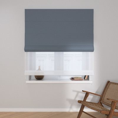 Double layered Roman blind DUO in collection Blackout FR Premium, fabric: 269-30