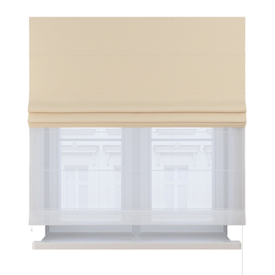 Foldegardin Duo med voile fra kollektionen Blackout FR Premium, Stof: 269-31